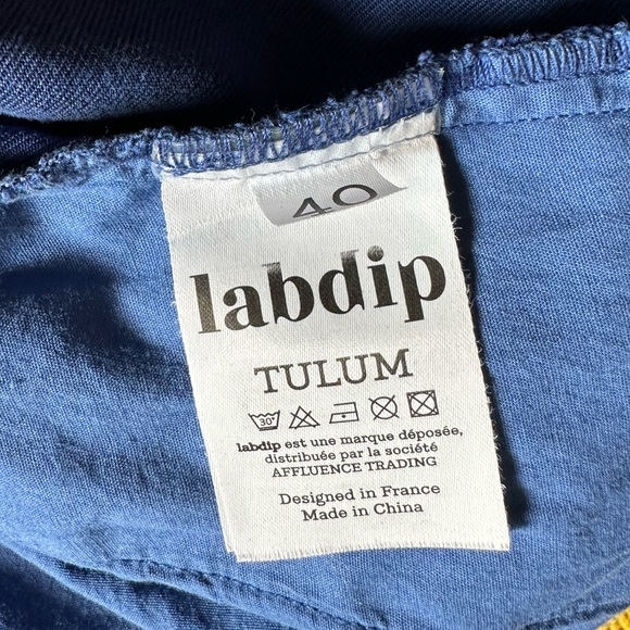 Labdip Tulum Tencel Pants in Bleu-Garage - Picture 7 of 12